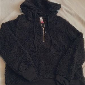 Black hoodie